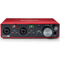 Аудиоинтерфейс Focusrite Scarlett 2i2 3rd gen - фото 2