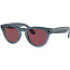 Умные очки Ray-Ban Meta Headliner Shiny Jeans Polar Dusty Red, 150 - 50 Size - фото 7