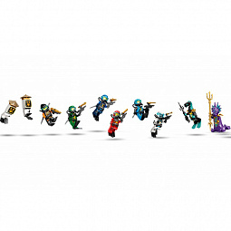 Конструктор LEGO NINJAGO 71756 Подводный «Дар Судьбы» - фото 4