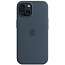 Чехол-накладка iPhone 15 Silicone Case with MagSafe - Storm Blue (MT0N3) - фото 10