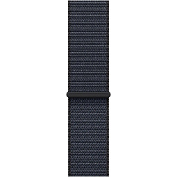 Apple Watch Series 10 46mm GPS Aluminum Case with Sport Loop, Jet Black/Ink (MWWR3) - фото 3