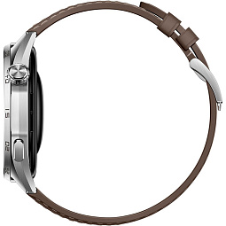 Умные часы Huawei Watch GT 6 46mm Grey Fluoroelastomer Strap (серый), RU - фото 6
