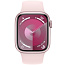 Apple Watch Series 9 GPS + Cellular 41mm Aluminum Case with Sport Band S/M, Pink (Розовый) MRHY3 - фото 6