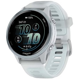 Умные часы Garmin Forerunner 570 42mm Cloud Blue Aluminum with Translucent Whitestone/Cloud Blue Band (010-02970-01) - фото 1