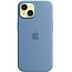 Чехол-накладка iPhone 15 Silicone Case with MagSafe - Winter Blue (MT0Y3) - фото 10