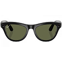 Фото Умные очки Ray Ban Meta Skyler Shiny Black Polarized G15 Green, 150 - 52 Size