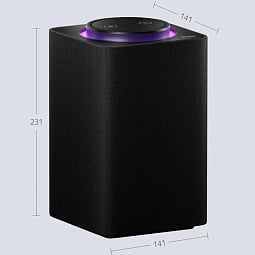 Умная колонка Яндекс Станция Макс с Zigbee, черный, 65Вт (YNDX-00053K) - фото 4