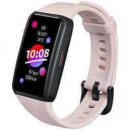 Умные часы HONOR Band 6, коралловый розовый - фото 1