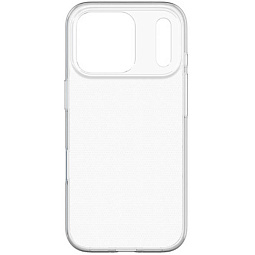 Чехол силиконовый для iPhone 17 Pro Max прозрачный - фото 1