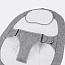Детское кресло-качалка multifunctional baby rocking chair, серый - фото 12