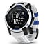 Умные часы Garmin INSTINCT 3 Solar 45mm Whitestone with Whitestone/Bolt Blue Band (010-02934-03) - фото 7