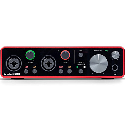 Аудиоинтерфейс Focusrite Scarlett 2i2 3rd gen - фото 4