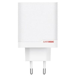 Зарядное устройство Oneplus, 120 Вт, SuperVOOC Adapter Dual Ports kit, белый - фото 3