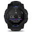 Умные часы Garmin INSTINCT 3 AMOLED 50mm Black with Black/Bolt Blue Band (010-03020-03) - фото 12