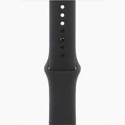 Apple Watch Series 10 42mm GPS Slate Titanium Case with Black Sport Band S/M (MWXG3) - фото 3