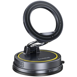 Автомобильный магнитный держатель OS-Baseus PrimeTrip VC2 Flex Magnetic Car Mount Suction Cup Versio Чёрный (C0013803) - фото 1