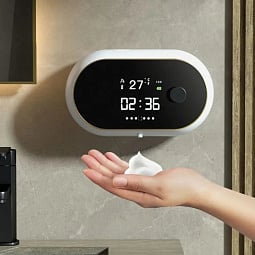 Автоматический диспенсер для мыла Hongya soap dispenser (MYX-W2), белый - фото 3