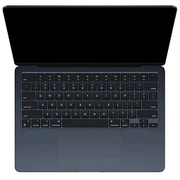 13.6" Ноутбук Apple MacBook Air 2022 (MLY33) 2560x1664, Apple M2, SSD 256 ГБ, Apple graphics 8-core, полуночный черный (Midnight), J/A - фото 5