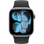 Apple Watch Series 11 42mm GPS Aluminum Case with Sport Band M/L, Space Grey/Black, MEQX4LW/A - фото 5