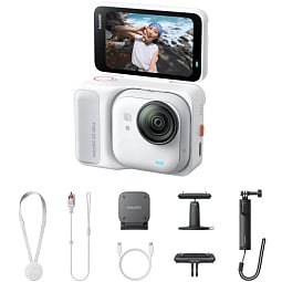 Экшн-камера Insta360 GO Ultra Creator Bundle, white - фото 9
