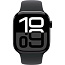 Apple Watch Series 10 42mm GPS Aluminum Case with Sport Band M/L, Jet Black/Black (MWWF3LW/A) - фото 5