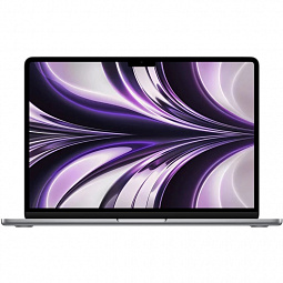 13.6" Ноутбук Apple MacBook Air 13 2022 2560x1664, Apple M2, RAM 8 ГБ, LPDDR5, SSD 256 ГБ, Apple graphics 8-core, macOS, Z15S000NB, серый космос, RU - фото 1