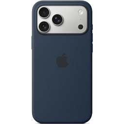 Чехол-накладка iPhone 17 Pro Silicone Case with MagSafe - Midnight (MGFH4) - фото 3