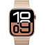 Apple Watch Series 10 42mm GPS Aluminum Case with Link Bracelet, Rose Gold/Gold - фото 5