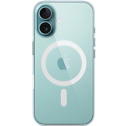 Чехол-накладка для iPhone 16 прозрачная с MagSafe - фото 4