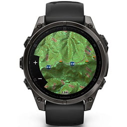 Умные часы Garmin Fenix 8 47mm AMOLED Sapphire Titanium Carbon Gray (010-02904-20) - фото 9