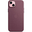 Чехол-накладка iPhone 15 Plus FineWoven Case with MagSafe - Mulberry (MT4A3) - фото 7