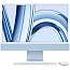 Apple iMac 24" Retina 4,5K, M3 (8C CPU, 8C GPU, 2023), 8 ГБ, 256 ГБ SSD, синий (MQRC3) - фото 6