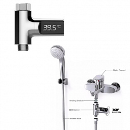 Датчик температуры воды ZhiNuan Shower Thermometer - фото 6