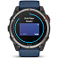 Умные часы Garmin Quatix 8 51mm AMOLED Sapphire, титановые с синим ремешком, (010-02905-91) - фото 16