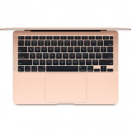 Apple MacBook Air 13 Late 2020 (Apple M1/13.3"/2560x1600/8GB/512GB SSD/DVD нет/Apple graphics 8-core/Wi-Fi/Bluetooth/macOS) Золотистый MGNE3 - фото 2