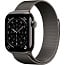Apple Watch Series 11 42mm GPS + Cellular Titanium Case with Milanese Loop, Slate (MF8U4LW/A) - фото 4