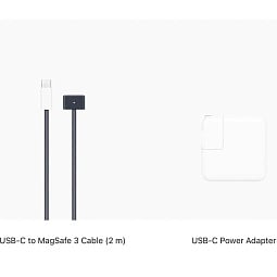 13.6" Ноутбук Apple MacBook Air 13 Apple M2 2024 2560x1664, RAM 16 ГБ, SSD 256 ГБ, 8C CPU/8C GPU, macOS, Midnight (MC7X4) - фото 6