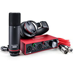 Аудиоинтерфейс Focusrite Scarlett 2i2 Studio 3rd Gen - фото 1