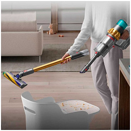 Пылесос Dyson V15 Detect Absolute (SV47), Yellow/Yellow EU - фото 5