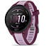 Умные часы Garmin Forerunner 165 Music, лиловый c малиновым ремешком (010-02863-33) - фото 8