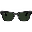 Умные очки Ray-Ban Meta Wayfarer Matte Black Graphite Green, 155 - 53 Size