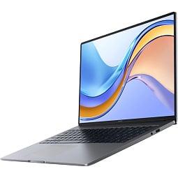 Ноутбук Honor MagicBook X16 2024 BRN-F56 5301AHHM, 16", 2024, IPS, Intel Core i5 12450H 2ГГц, 8-ядерный, 16ГБ LPDDR4x, 512ГБ SSD, Intel UHD Graphics, без ОС, серый, RU - фото 6