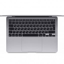 Apple MacBook Air 13 Late 2020 (Apple M1/13.3"/2560x1600/8GB/256GB SSD/DVD нет/Apple graphics 7-core/Wi-Fi/macOS) Серебристый MGN93RU/A - фото 2