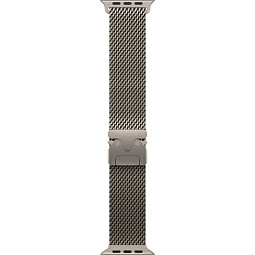 Apple Watch Ultra 3 (2025) 49mm Natural Titanium Case with Natural Titanium Milanese Loop M, MEWY4 - фото 3