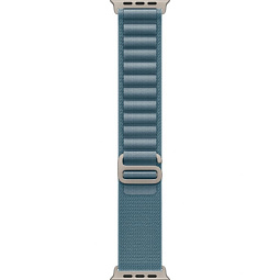Apple Watch Ultra 3 (2025) 49mm Natural Titanium Case with Light Blue Alpine Loop M, MEWM4 - фото 3