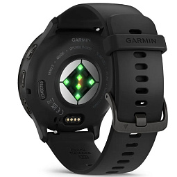 Умные часы Garmin VENU 3, черные с серым безелем (010-02784-01) - фото 9