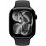 Apple Watch Series 11 46mm GPS Aluminum Case with Sport Band M/L, Jet Black/Black, MEUX4LW/A - фото 5