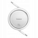 Фото - Кабель Baseus Free2Draw Mini USB Type-C to USB Type-C 100W  White (P10364500211-00)