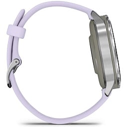 Умные часы Garmin Venu 4 41mm Silver with Periwinkle Silicone Band (010-03013-01) - фото 5