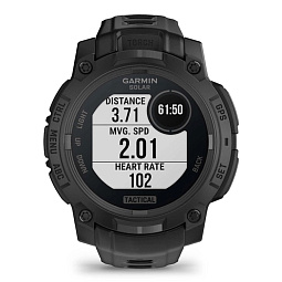 Умные часы Garmin Instinct 3 45mm Solar Tactical Edition, черный (010-02934-50) - фото 2